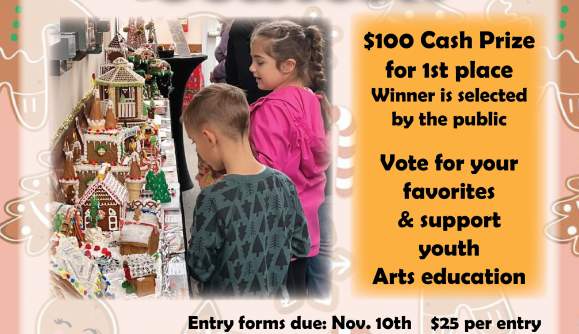 C.R.O.W.'s Gingerbread House Contest 2025