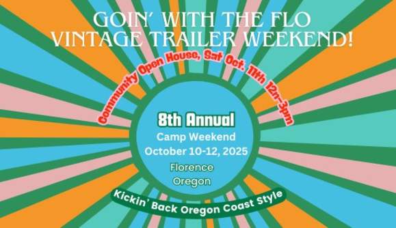 🚐 Goin’ with the Flo &#8211; Vintage Trailer Rally 2025