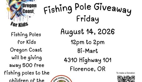 Children’s FREE Fishing Poles giveaway BI-Mart Florence