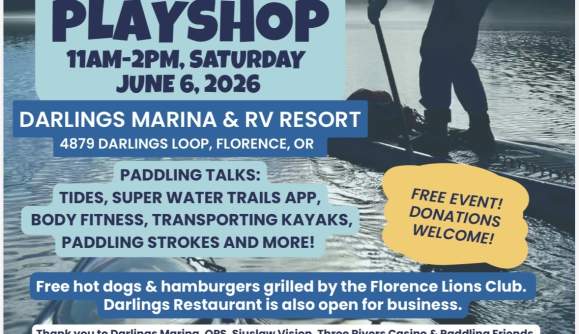 Siuslaw PlayShop Presented by Florence Oregon Area Kayakers
