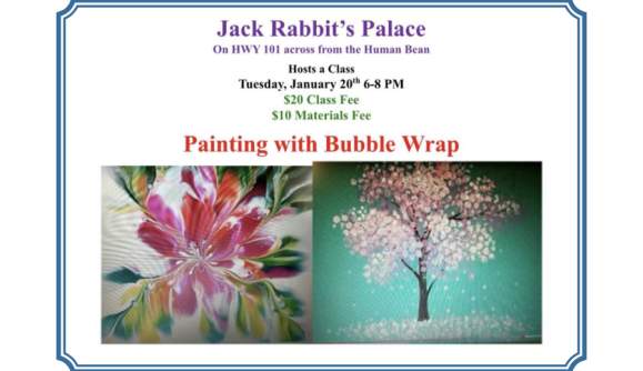 Painting With Bubble Wrap