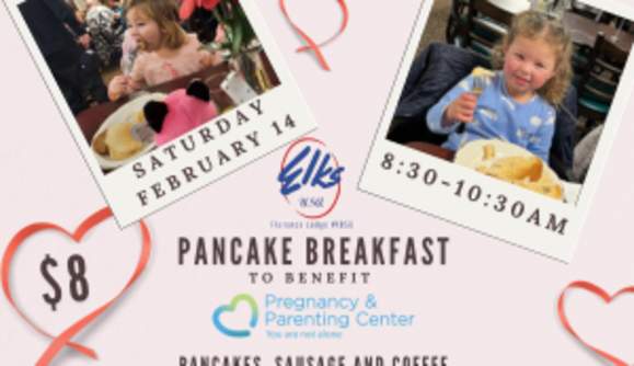 Valentine's Day Pancake Breakfast