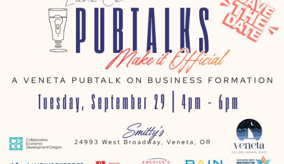 PubTalks Veneta : Make it Official! An evening exploring Business Formation