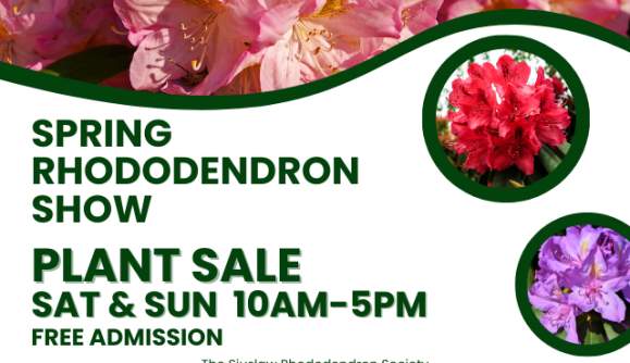 🌸 Spring Rhododendron Show & Plant Sale 🌸