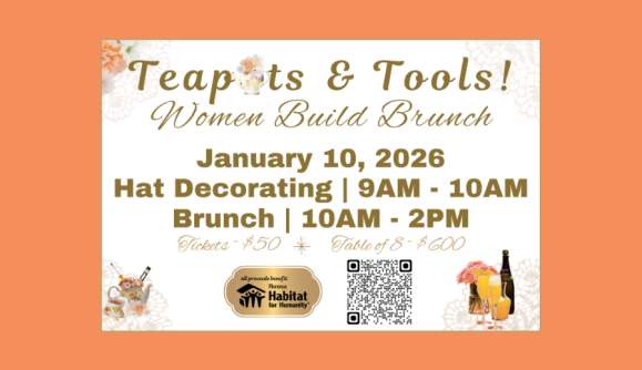 ☕🌸 2026 Women Build Brunch: Teapots & Tools