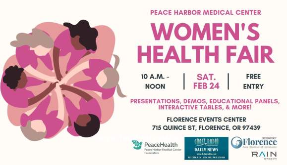 2024 Women's Health Fair, presented by PeaceHealth Peace Harbor Medical Center