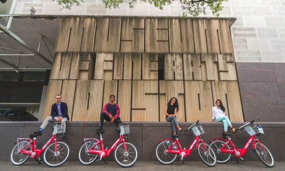 MFAH B-cycle bike tour