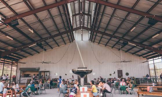 Saint Arnold Brewing Outdoor Seating