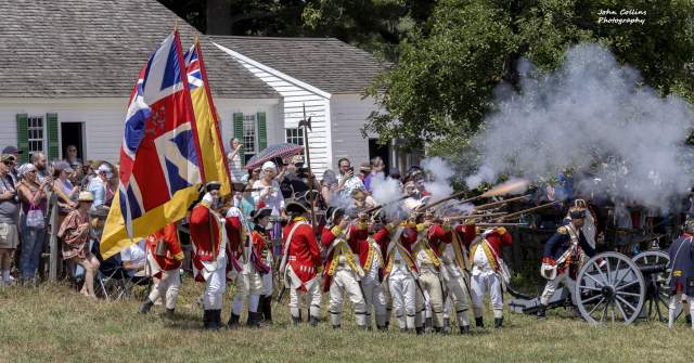 Red Coats and Rebels Reenactment at Old Sturbridge Village