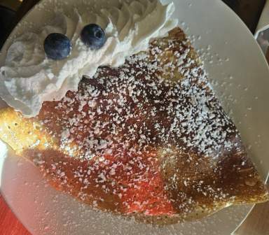 Crepes at Lafayette's Creperie