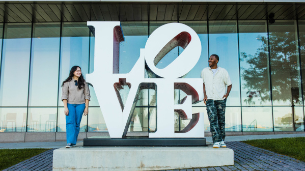 Milwaukee Art Museum Love Sculpture