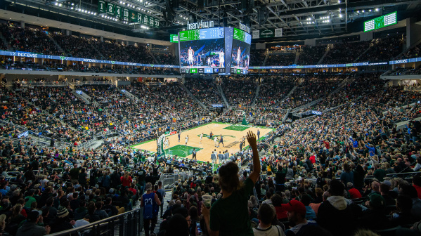 Bucks Play at Fiserv Forum