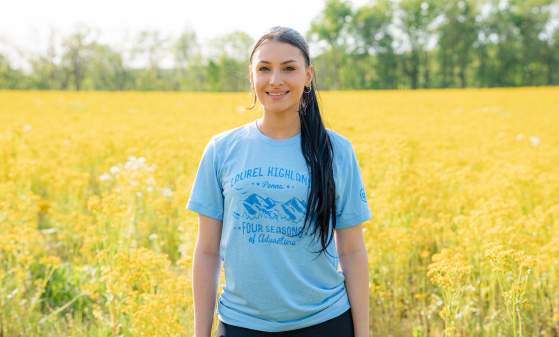 Blue Short Sleeve merch