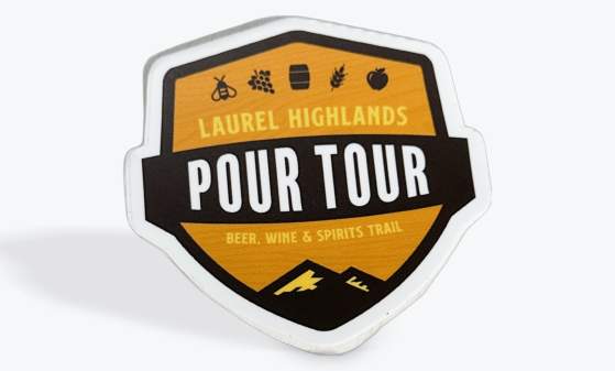 Pour Tour logo Sticker