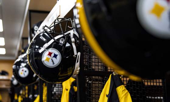Steelers Locker Room