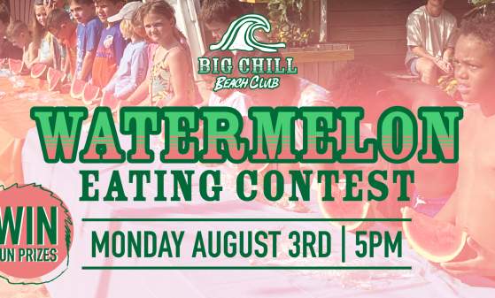 Watermelon Contest at Big Chill Beach Club