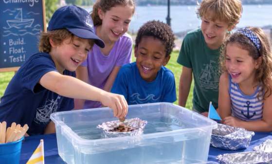 Buoyancy Challenge in the Park!