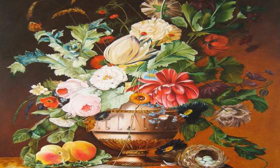 Floral Interpretations: Flower Arrangements Inspired by Paintings