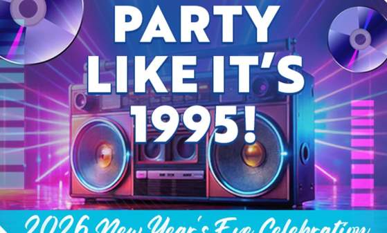 New Year's Eve 2025 - Party Like It's 1995 at Delaware Park Casino