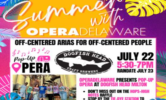 Pop-Up Opera at Dogfish Head Brewery in Milton