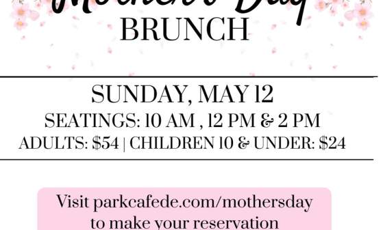 Mother's Day Brunch With Park Cafe