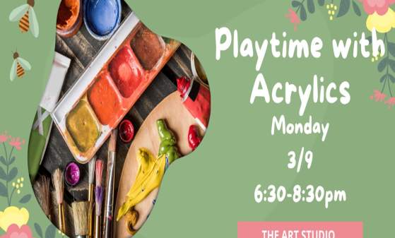 Playtime with Acrylics