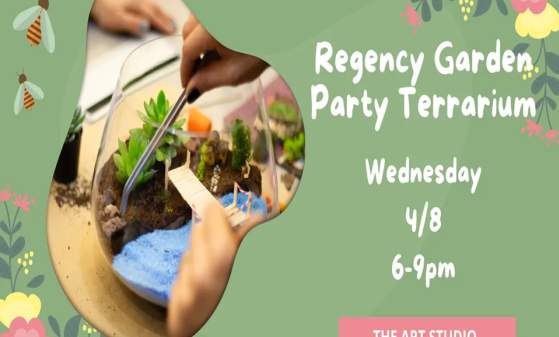 Regency Garden Party Terrarium