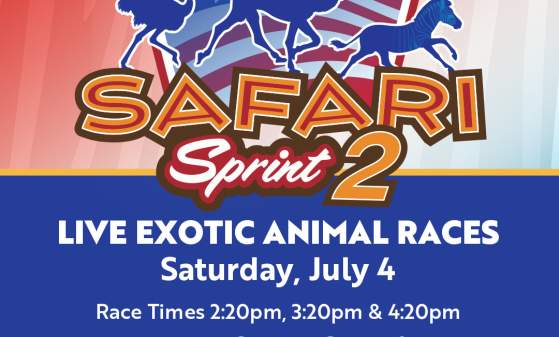 Safari Sprint, July Fourth at Delaware Park Casino