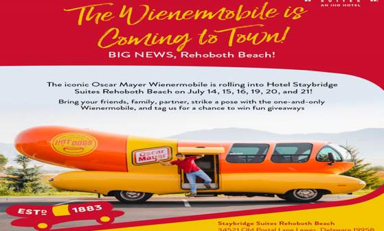 The Wienermobile is Coming to Town!