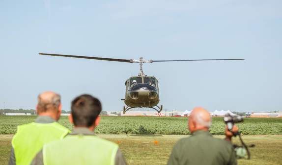 Take a Thrilling Flight in the Huey Helicopter at Thunder Over Michigan