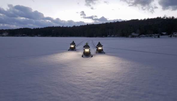 Lake George Area Snowmobiling Guide