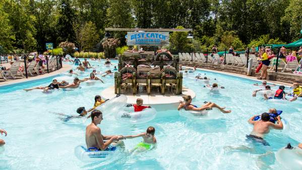 The lazy river at Idlewild & SoakZone is a great summer escape