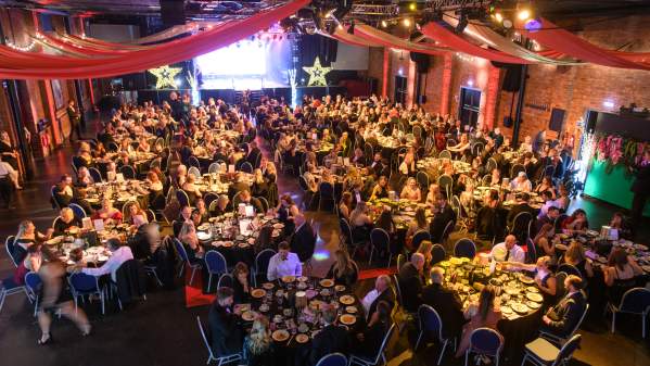 People at evening reception at Destination Lincolnshire tourism awards 2022