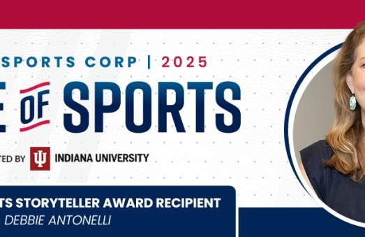 DEBBIE ANTONELLI TO RECEIVE INSPIRING SPORTS STORYTELLER AWARD AT 2025 STATE OF SPORTS