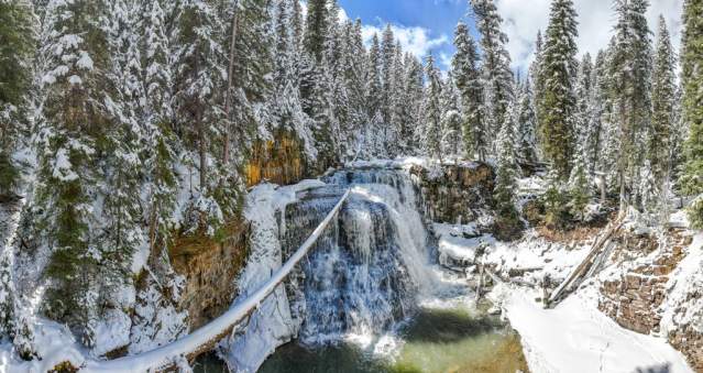 Frozen Ousel Falls