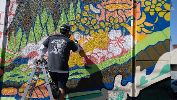 Brooks Engel / Nowhere Land Mural