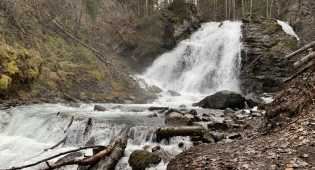 South Fork Falls_Barbara Falls_Eagle River_AK