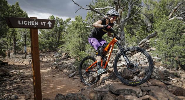 Mountain Biking - Lichen It Trail - Cedar City, UT