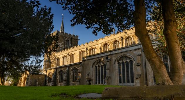 a picture of St. Mary's in Horncastle