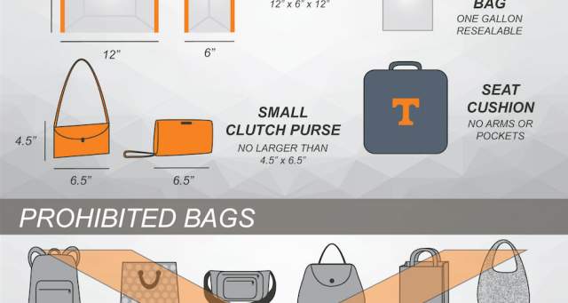 UT Bag Policy Graphic