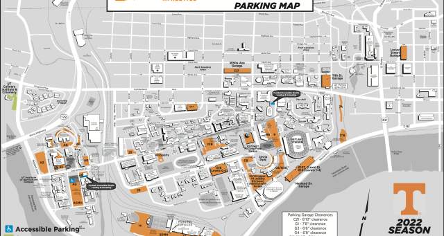 best place to park for ut football game