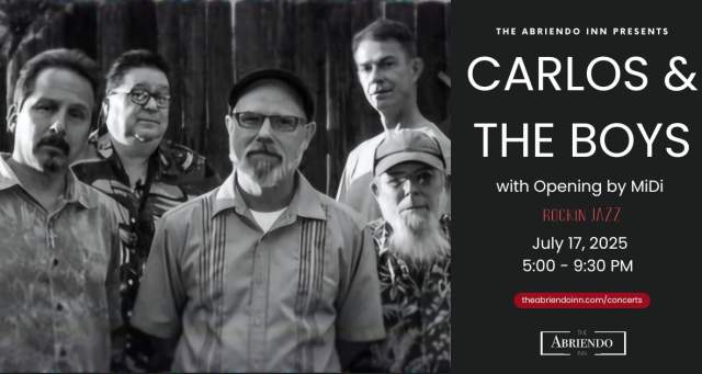 Carlos & The Boys with MiDi opening music concert