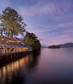 View of Sagamore Resort Dining on the Water