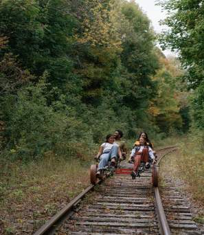 Family railbiking