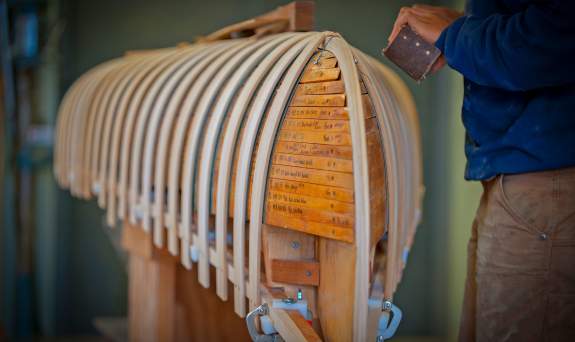 Wooden boat project