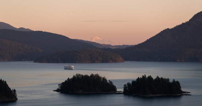 The Queen of Surrey travels between Langdale and Horseshoe Bay.