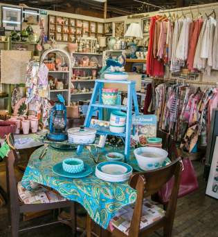 Selection of Items at the Antique Mall