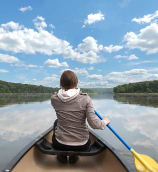 canoeing bloomington