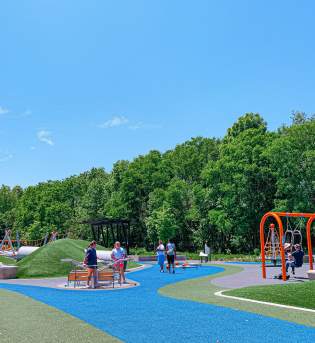 Playground at Switchyard Park