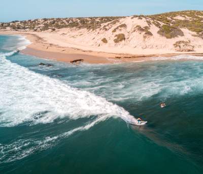 Surfers Aerial Photo